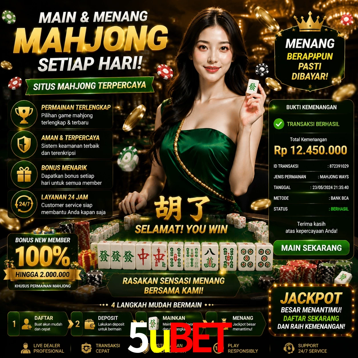 Ganhar e sacar na 5ubet